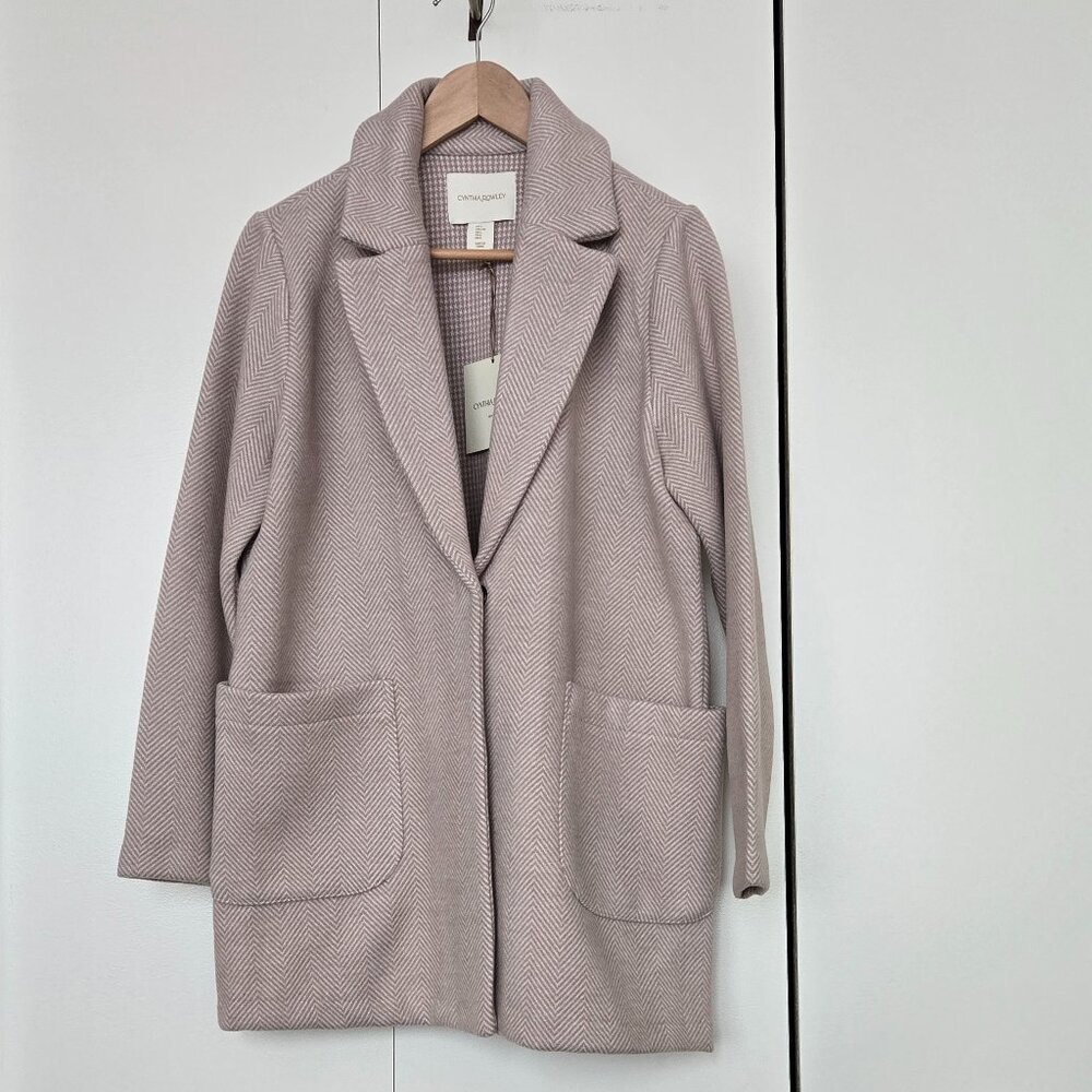 Cynthia Rowley Herringbone Coat